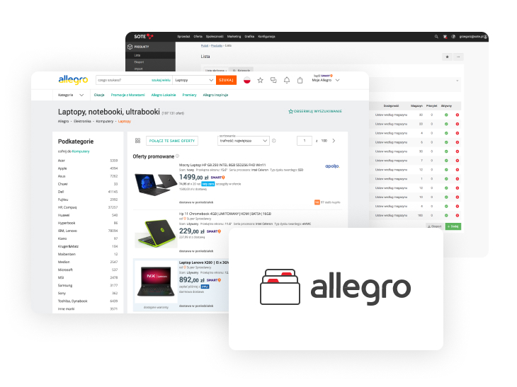 Katalog produktów Allegro