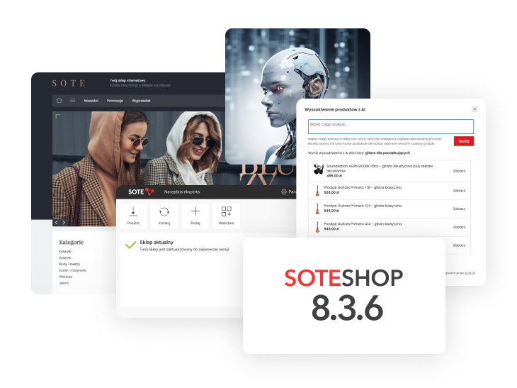 Online Store SOTESHOP 8.3.6