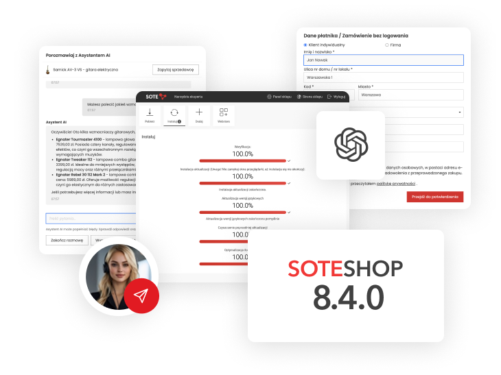 Sklep internetowy SOTESHOP 8.4.0